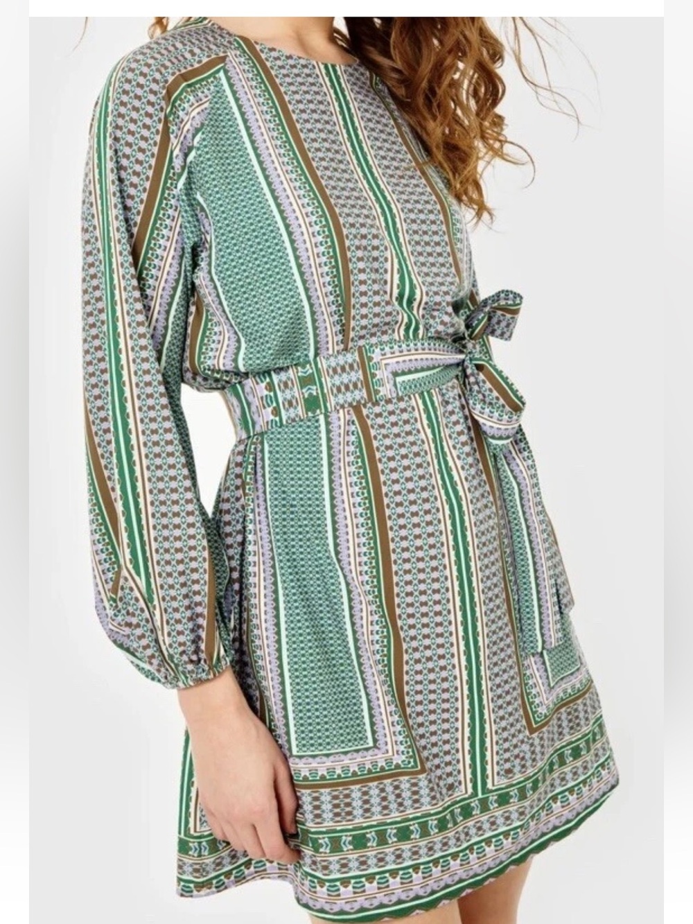NEW CARTOLINA NANTUCKET emma dress in eze XSmall